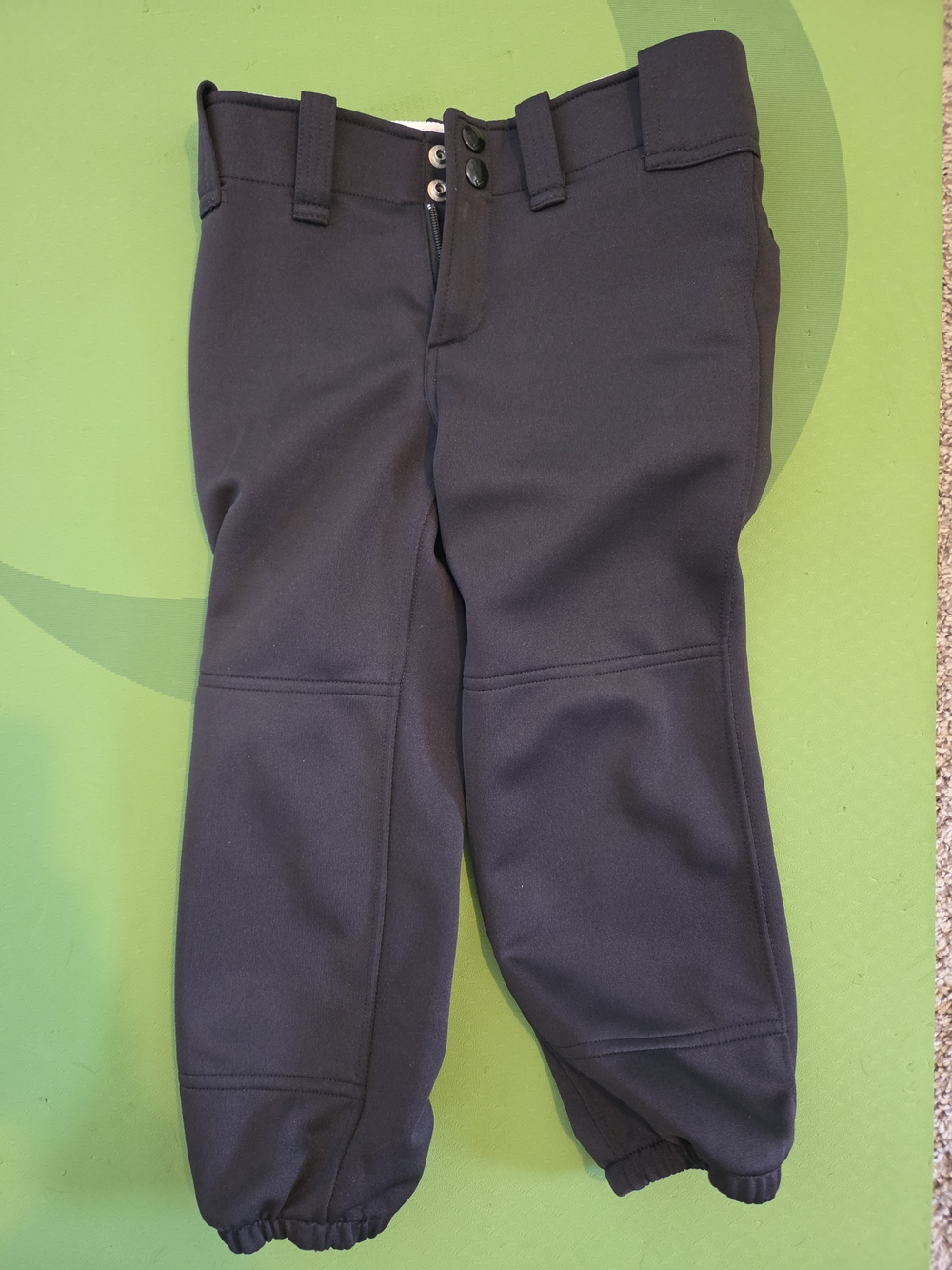 Mizuno Black Girls Softball Pant